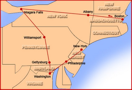Voyage Etats-Unis