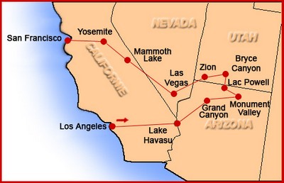 Voyage Etats-Unis