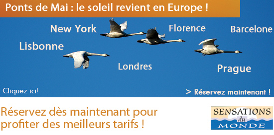 Week end pont de mai Lisbonne, New York, Barcelone, Prague...