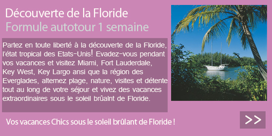 voyage floride, autotour key west, miami