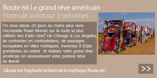 voyage etats unis route 66, chicago, los angeles, autotour traversee des usa