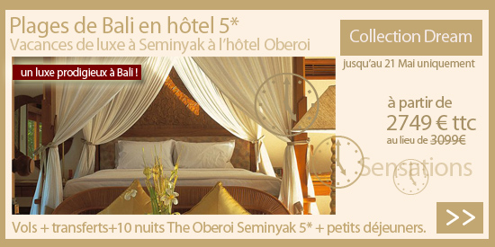 voyage bali, sejour de reve, vacances de luxe Bali, Oberoi 5*
