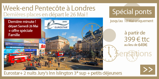 derniere minute weekend pas cher, pentecote, londres, eurostar
