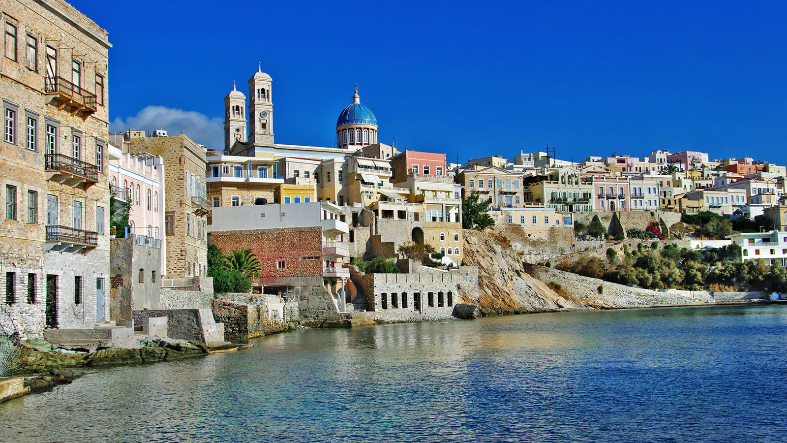 Sjour  Syros dans les Cyclades