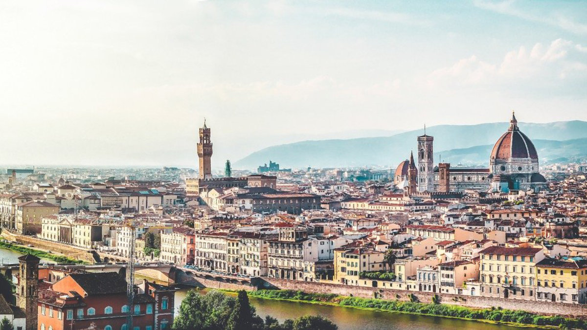 Vue panoramique de Florence