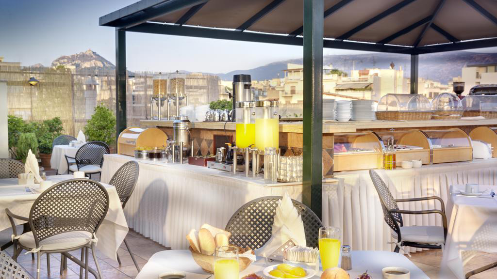 Htel Jason Inn - Terrasse