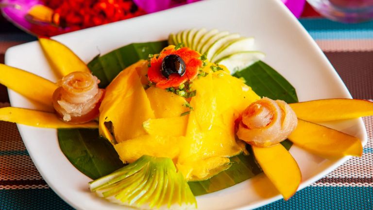 Colibri - plat Restaurant Chalets Cote Mer