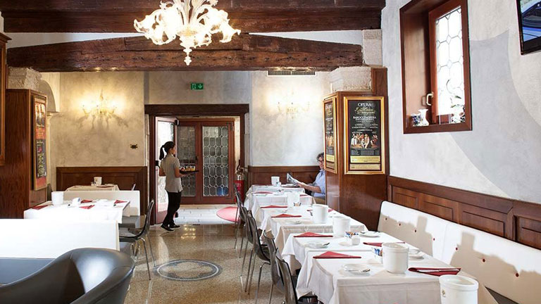 Hotel Ca d'Oro, salle de petit-djeuner