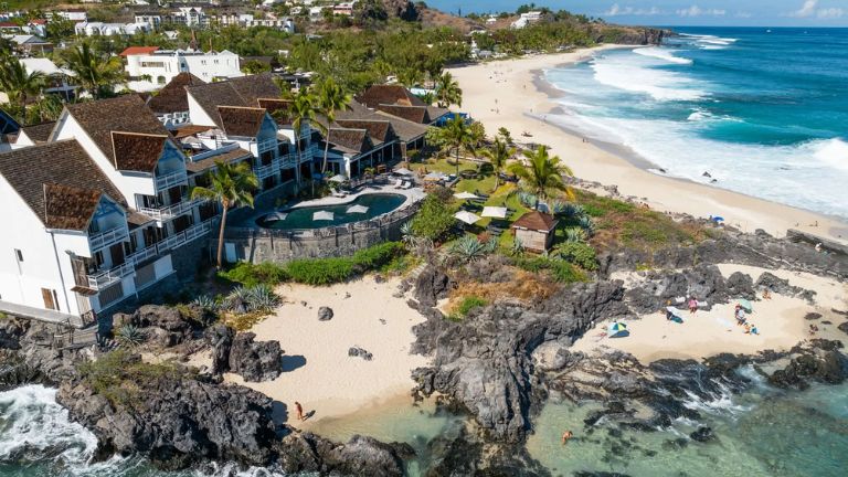 Htel Boucan Canot - vue du ciel