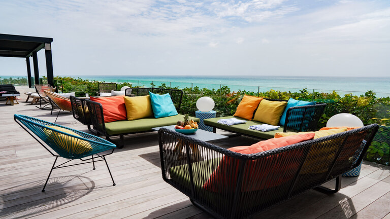 La Toubana Hotel & SPA - espace cocooning bar de la mer