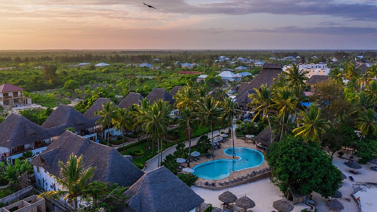 Paradise Beach Resort, vue arienne