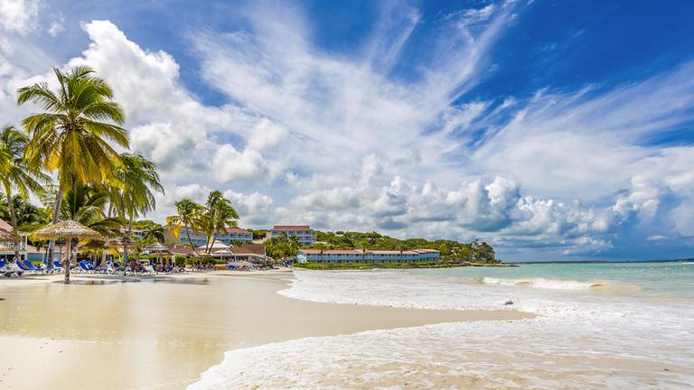 Pinneaple Beach Resort, plage