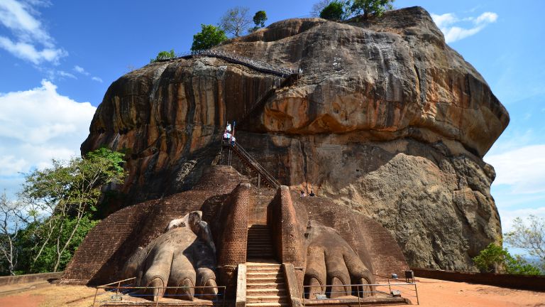 Rocher du Lion  Sigiriya - Sri Lanka