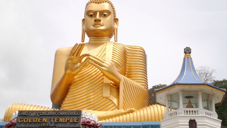 Temple boudhiste  Dambulla - Sri Lanka