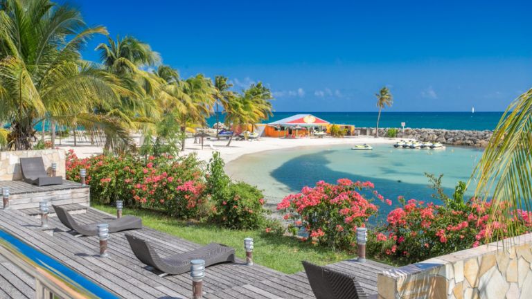 Le Salako hotel , plage