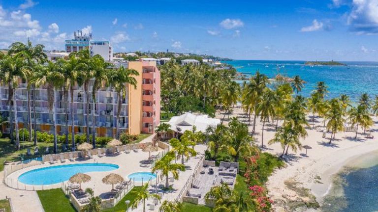 Le Salako hotel, vue sur l'h�tel