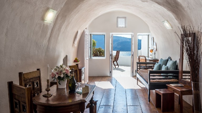 Fanari Villas - Honeymoon Suite, salon