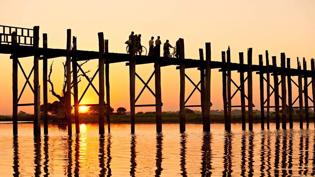 Mandalay, pont U Bein
