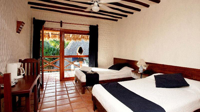 Htel Xaloc Resort au Mexique, chambre