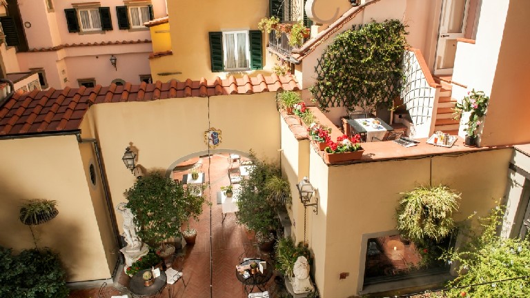 Hotel Rivoli, Cour intrieure - Sensations du monde