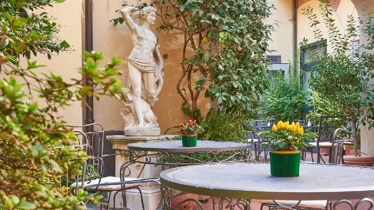 Hotel Rivoli, Cour intrieure - Sensations du monde