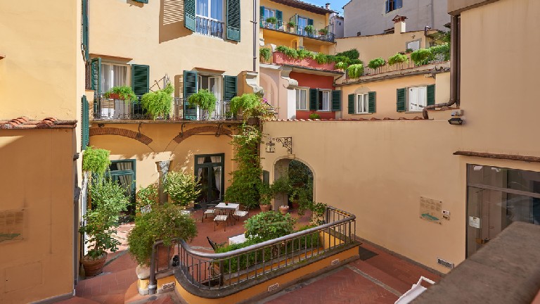 Hotel Rivoli, Cour intrieure - Sensations du monde