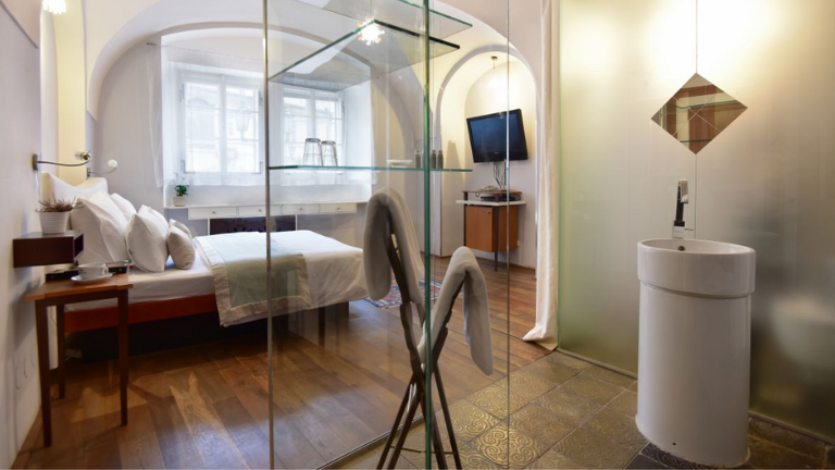 Htel Neruda  Prague, chambre Design Deluxe (2)