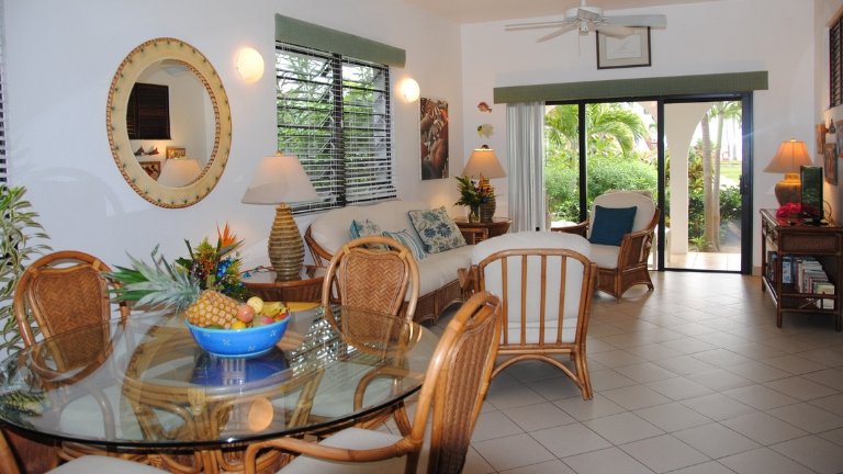 Salle  manger Carimar Beach Club sur l'le Anguilla