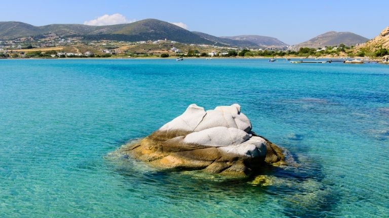Paros, plage de Kolymbithres