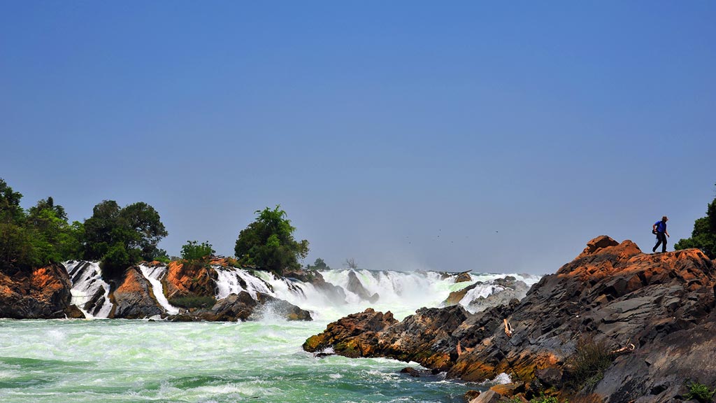 Jour 13 : Ile de Khong / Khone Paphang / Pakse / Ubon