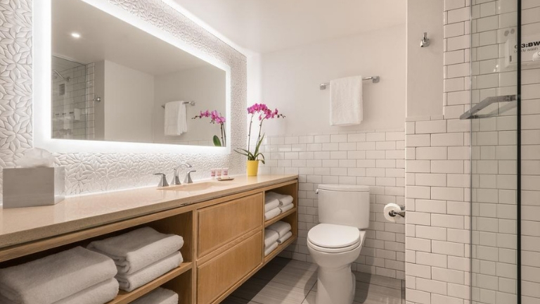 Salle de Bain Chambre Flamingo - Flamingo Las Vegas