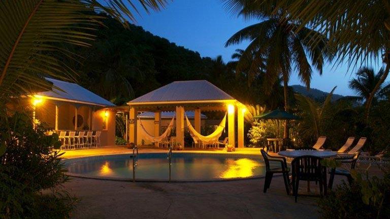 Htel Sugar Mill aux les Vierges, piscine