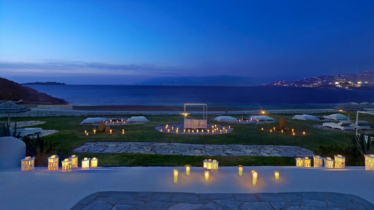 Mykonos Bay - Vue de Nuit