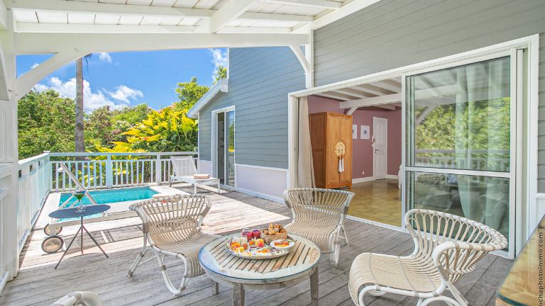 H�tel Plein Soleil en Martinique - Terrasse Suite Duplex