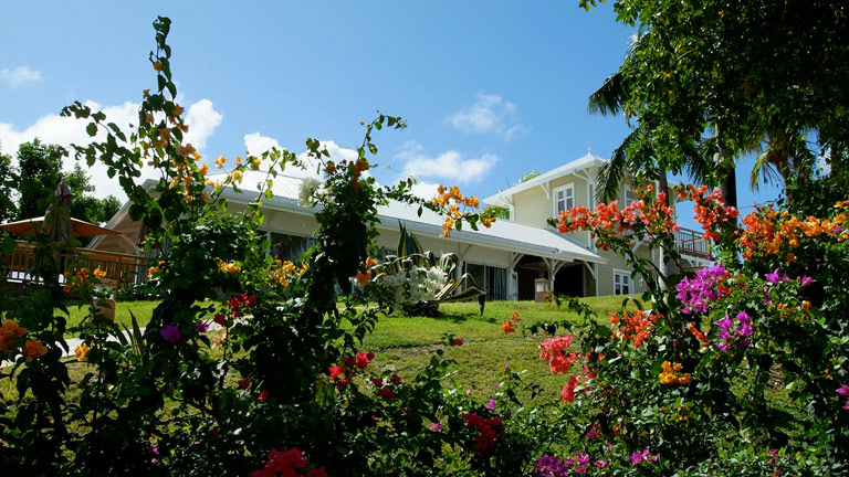 Htel Plein Soleil, jardin