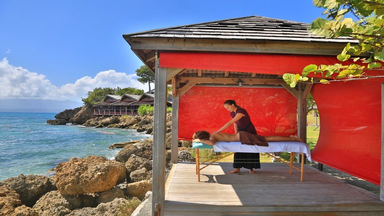 Creole Beach Hotel & Spa - carbet de massage