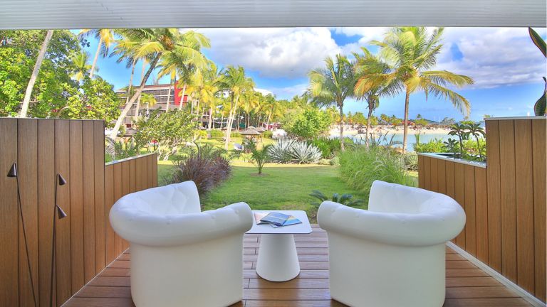 La Cr�ole Beach Hotel & Spa - Chambre classique vue mer - terrasse