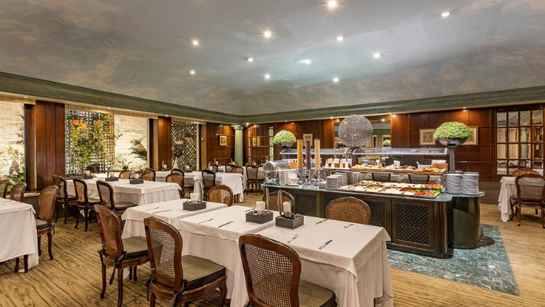 Htel Lisboa Plaza - salle de petit djeuner