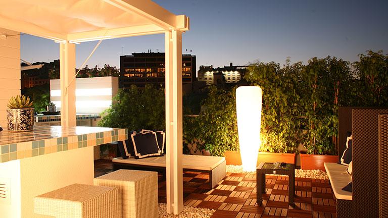 Htel Lisboa Plaza  Lisbonne, terrasse