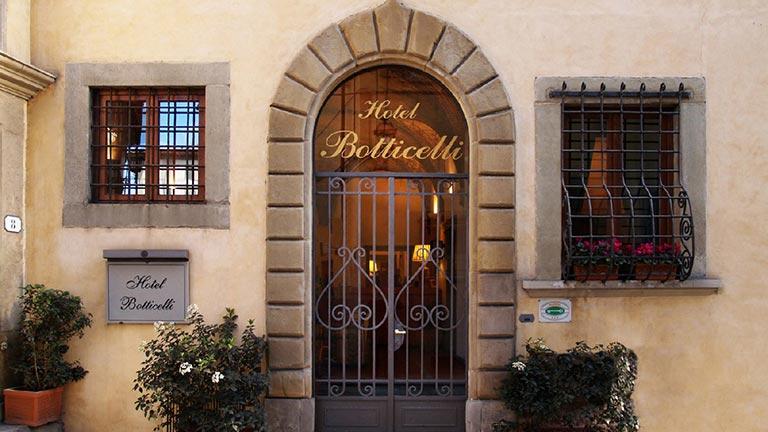 Hôtel Botticelli à Florence, façade