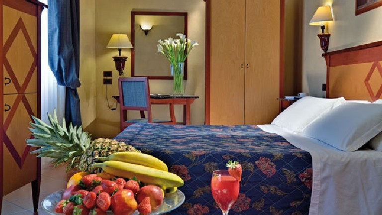 Hotel Corona, chambre double