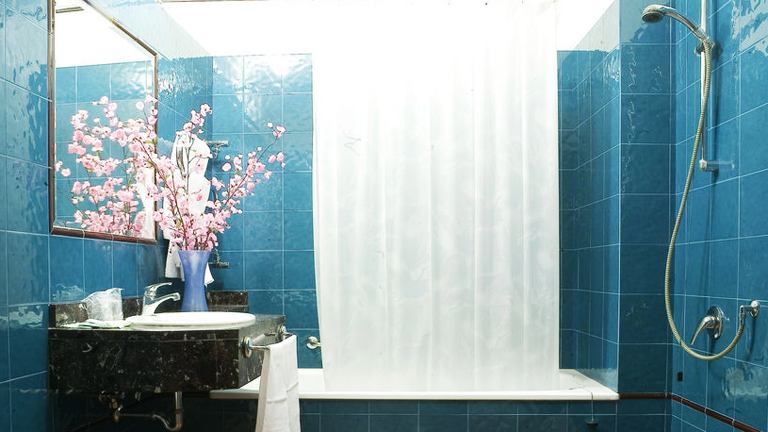 Htel Corona  Florence, salle de bains