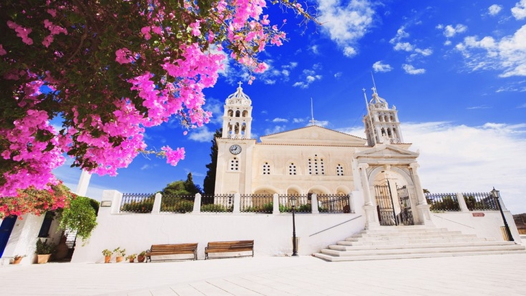 Eglise de Lefkes, Paros Sjour 2 les aux Cyclades