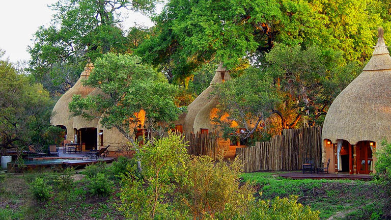 Hoyo Hoyo Tsonga Lodge, huttes