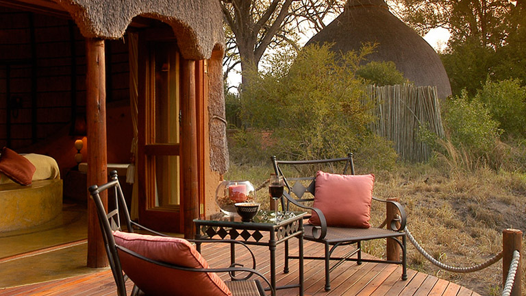 Hoyo Hoyo Tsonga Lodge, terrasse