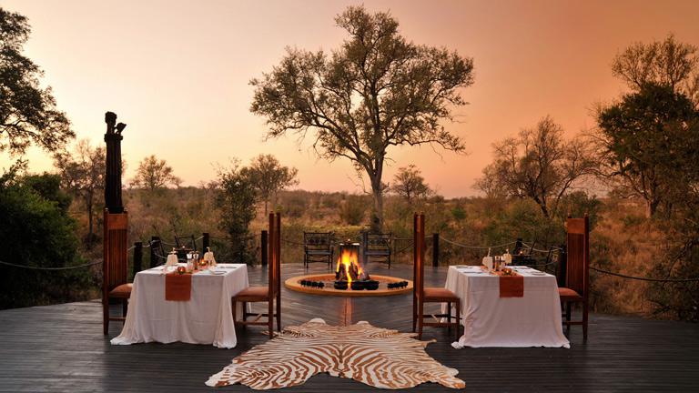 Hoyo Hoyo Tsonga Lodge, terrasse