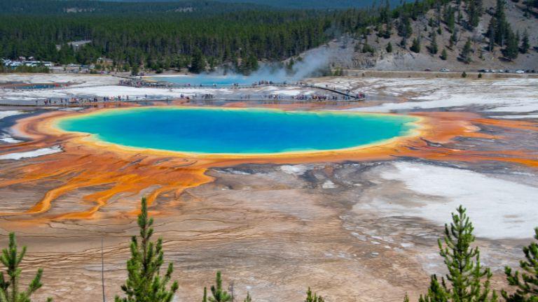Grand Prismatic Spring - Yellowstone NP