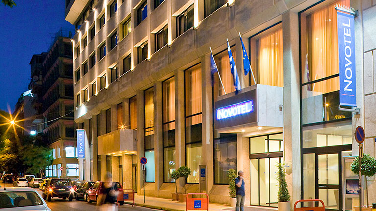 Htel Novotel Athnes, extrieur