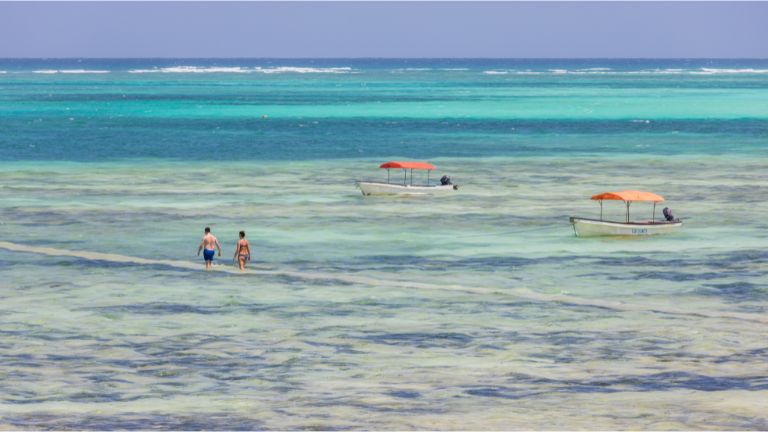 H�tel Karafuu Beach Resort & Spa � Zanzibar, acc�s baignade