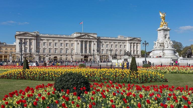 Buckingham Palace et ses jardins